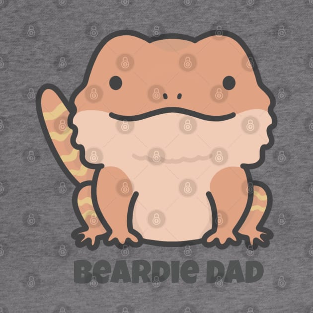 Red Bearded Dragon Dad by pbanddoodles